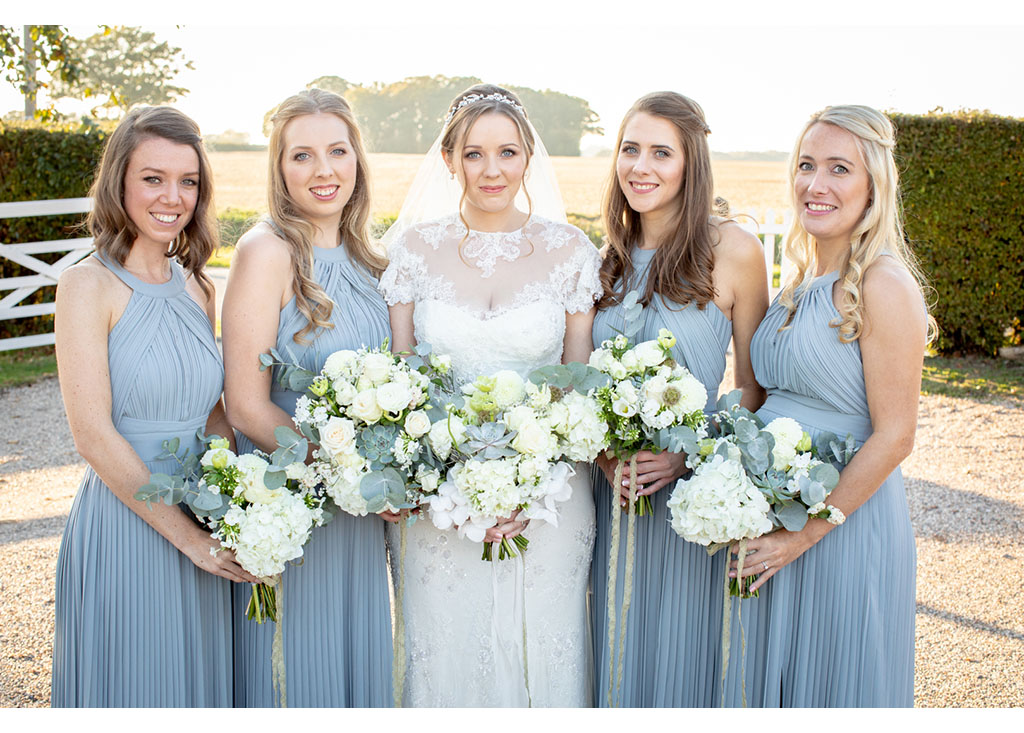wedding party group photography