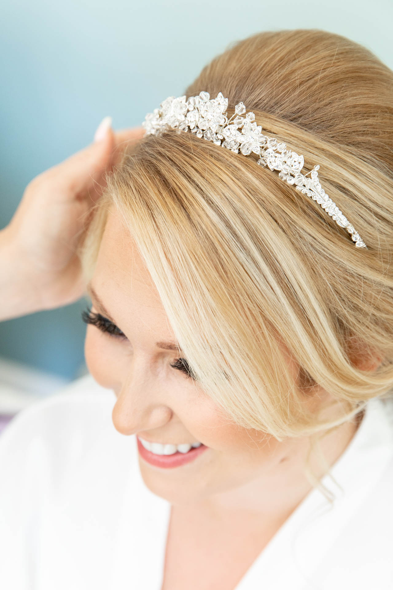 Wedding reportage photography of bridal preparations at Leigh-on-Sea Essex
