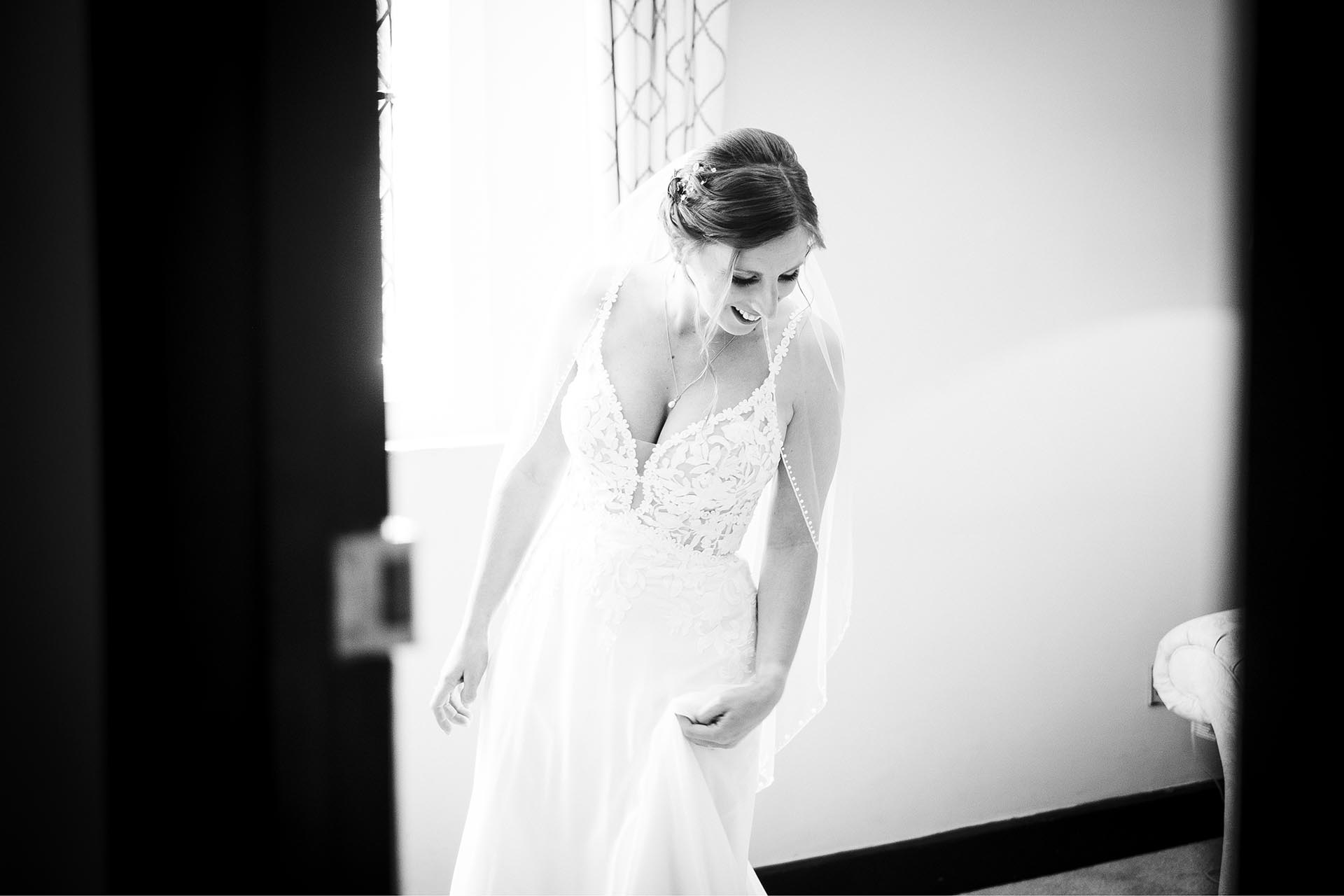 Bridal preparation photograph by Essex wedding photographer at Leez Priory Great Leighs Chelmsford